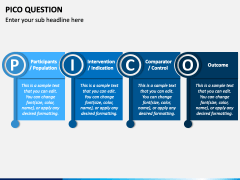 Pico Question Powerpoint Template Ppt Slides