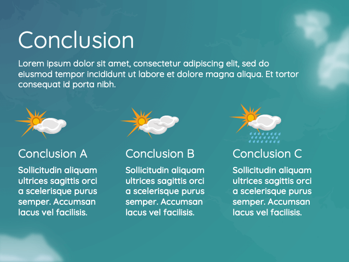 Free Weather Forecast Slides For Powerpoint And Google Slides