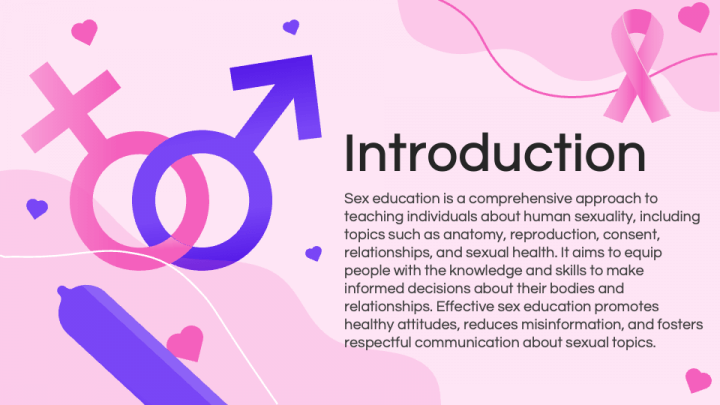 Free Sex Education Workshop For PowerPoint And Google Slides PPT Slides