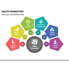 Health Promotion Vs Health Education Powerpoint Template And Google