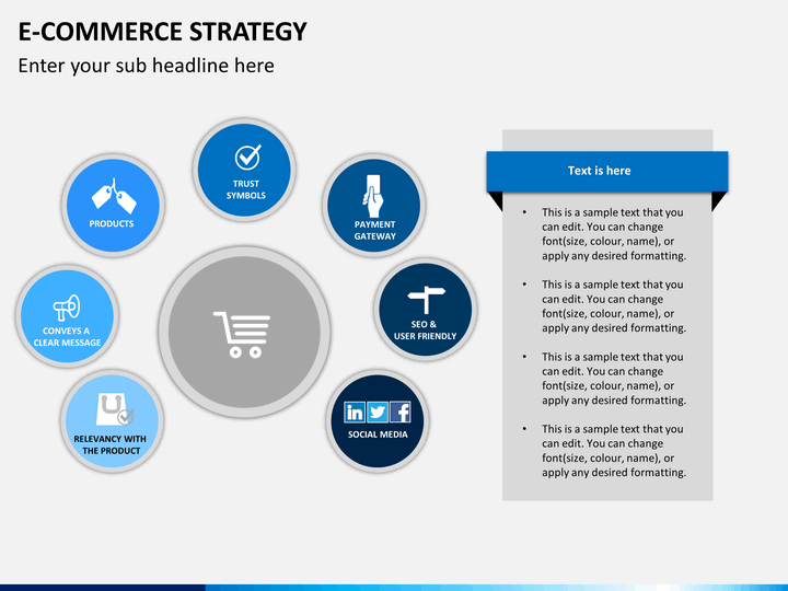 e-commerce strategy powerpoint template | sketchbubble e-commerce strategy powerpoint template | sketchbubble, Presentation templates