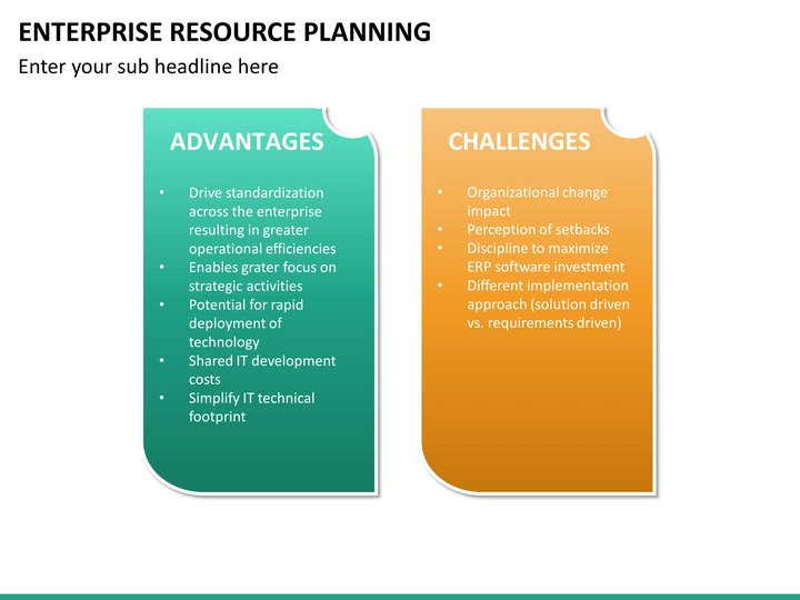 Enterprise Resource Planning (ERP) PowerPoint Template | SketchBubble