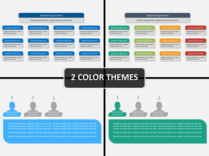 powerpoint organizational chart