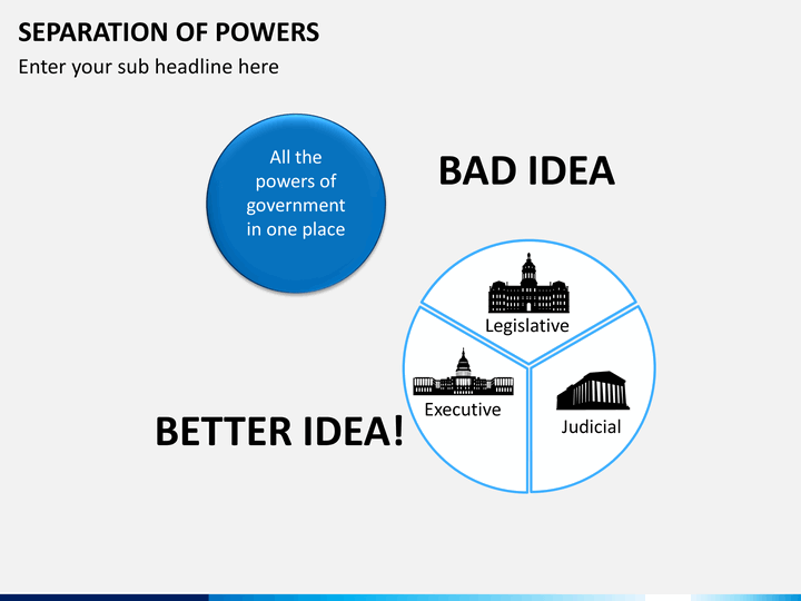 seperation of powers seperation of powers