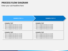 Process Flow Diagram PowerPoint | SketchBubble