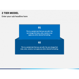 2 Tier Model PowerPoint Presentation Slides - PPT Template