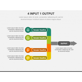 4 Input 1 Output for PowerPoint and Google Slides - PPT Slides