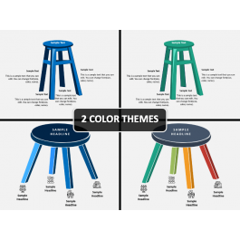 4 Legged Stool PowerPoint and Google Slides Template PPT Slides