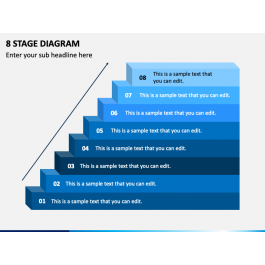 Free 8 Stage Diagram for PowerPoint and Google Slides