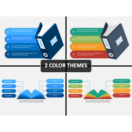 Book Infographic for PowerPoint and Google Slides - PPT Slides
