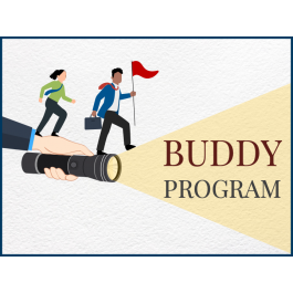 Buddy Program PowerPoint and Google Slides Template - PPT Slides