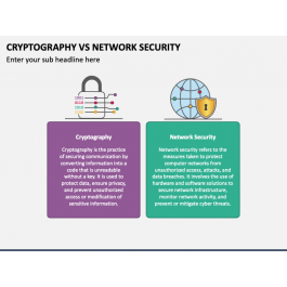 Cryptography Vs Network Security PowerPoint and Google Slides Template ...