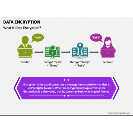 Data Encryption PowerPoint and Google Slides Template - PPT Slides