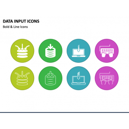 Data Input Icons for PowerPoint and Google Slides - PPT Slides