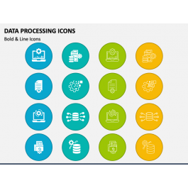 Data Processing Icons for PowerPoint and Google Slides - PPT Slides