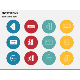 Entry Icons for PowerPoint and Google Slides - PPT Slides