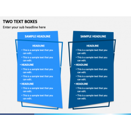 Free Two Text Boxes for PowerPoint and Google Slides - PPT Slides
