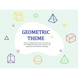 Free - Geometric Presentation Theme for PowerPoint and Google Slides