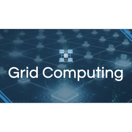 Grid Computing PowerPoint and Google Slides Template - PPT Slides