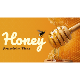 bee themed powerpoint template