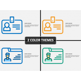 ID Card Icons for PowerPoint and Google Slides - PPT Slides