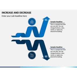 Increase and Decrease PowerPoint and Google Slides Template - PPT Slides