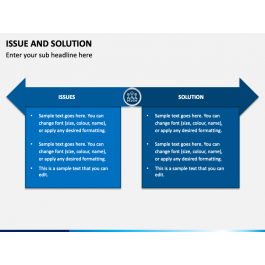 Issue And Solution PowerPoint Template - PPT Slides