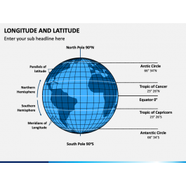 Longitude and Latitude PowerPoint Template - PPT Slides