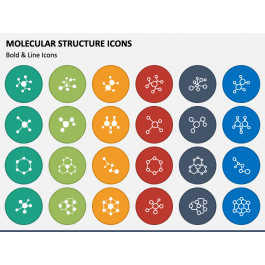 Molecular Structure Icons for PowerPoint and Google Slides - PPT Slides