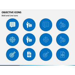 Objective Icons for PowerPoint and Google Slides - PPT Slides