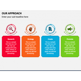 Our Approach PowerPoint Template and Google Slides Theme