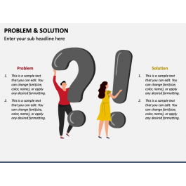Free - Problem and Solution Slides for PowerPoint and Google Slides