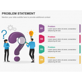 Problem Statement PowerPoint and Google Slides Template - PPT Slides