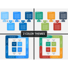 Process Flow Diagram for PowerPoint and Google Slides - PPT Slides