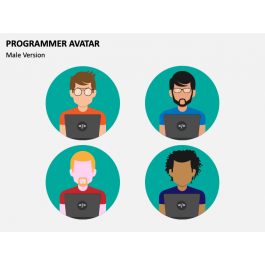 Programmer Avatar for PowerPoint and Google Slides - PPT Slides