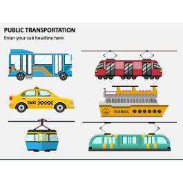 Public Transportation Graphics for PowerPoint and Google Slides - PPT ...