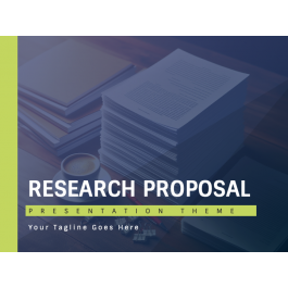 Research Proposal PowerPoint and Google Slides Template - PPT Slides