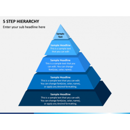 PowerPoint 5 Step Hierarchy