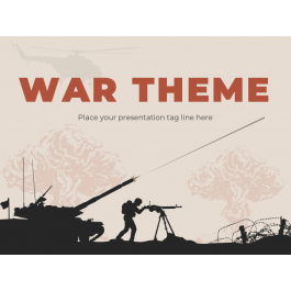 Free - War Presentation Theme for PowerPoint and Google Slides