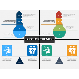 Work Life Conflict PowerPoint and Google Slides Template - PPT Slides