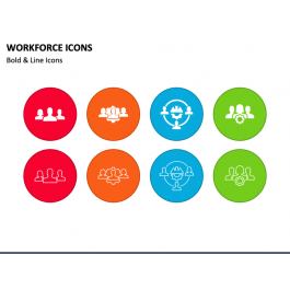 Workforce Icons for PowerPoint and Google Slides - PPT Slides