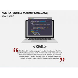 XML (Extensible Markup Language) PowerPoint and Google Slides Template