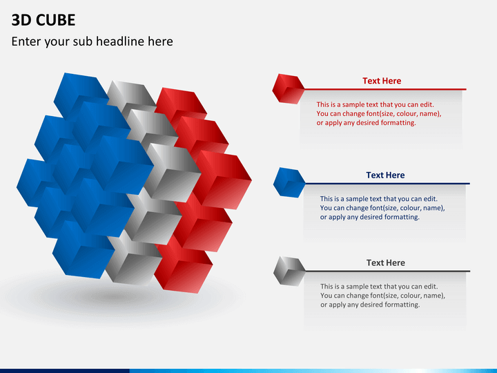 Cubes bundle PPT slide 1