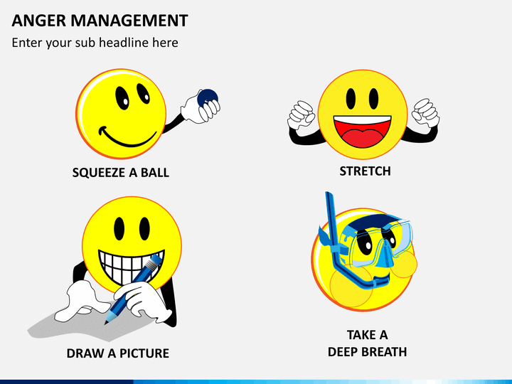 Anger Management PowerPoint Template | SketchBubble