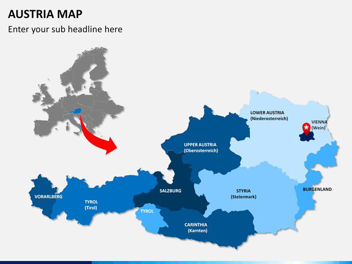 Austria Map PowerPoint | SketchBubble