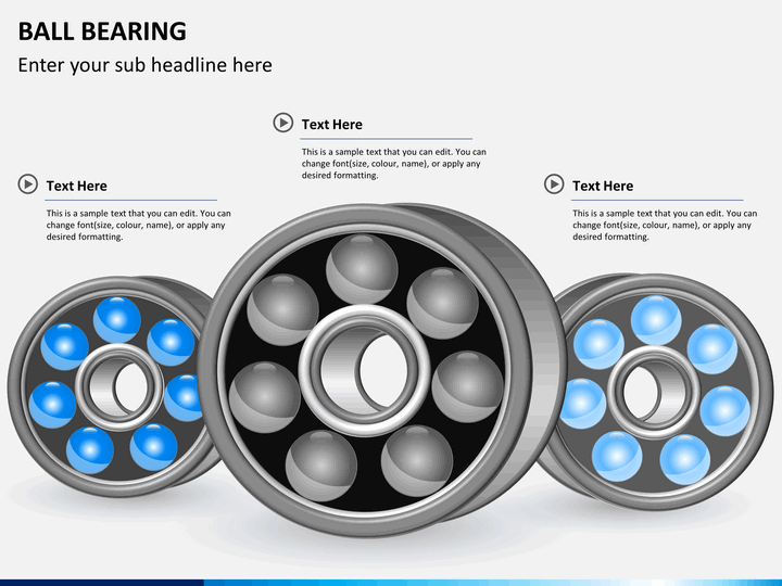 Ball bearing PPT slide 1