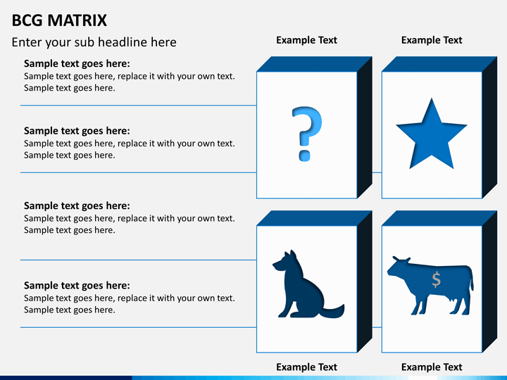 word bcg matrix template