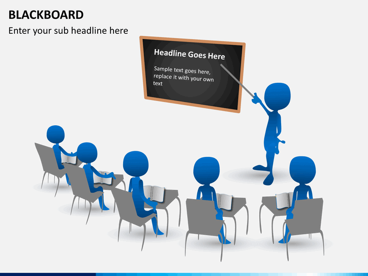 Blackboard PPT slide 1