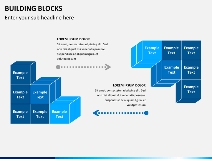 Building Blocks Powerpoint Template Sketchbubble