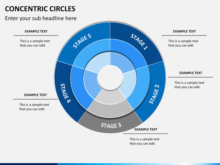 Concentric Circles Powerpoint Sketchbubble